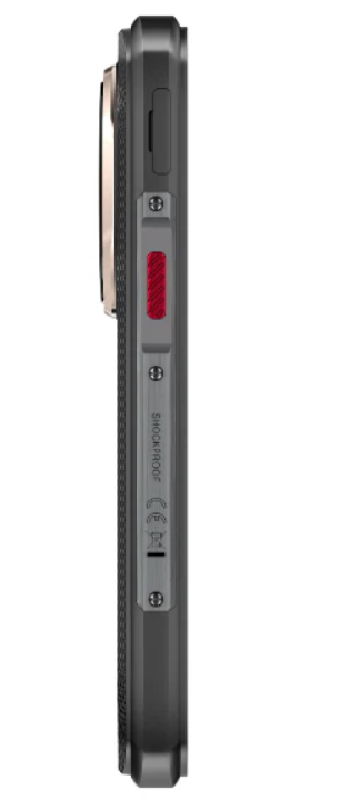 Side view of a Swiss Army knife on a white background